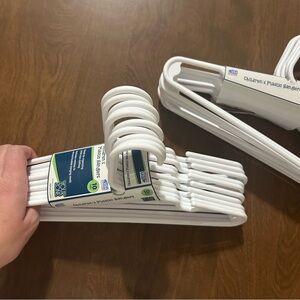 2 packs Your Zone children's plastic hangers NWT